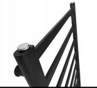 Grzejnik dekoracyjny łazienkowy LUGO 90/50 czarny wodny 550 mm 900 mm grzewcza