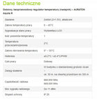 Auraton aquila R bezprzewodowy regulator temperatury (200R) kc662 termostat pokojowy, sterownik ogrzewania