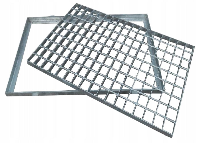 Wycieraczka metalowa z ramą ramką ocynk krata wema podest 40X60 400x600 mata przed wejście, do czyszczenia obuwia