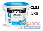 Folia w płynie CL51 5kg + taśma CL152 5MB ceresit 0 m