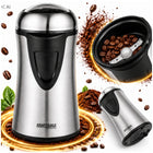 Młynek do kawy elektryczny do mielenia mocny orzechów przypraw grinder 300W 60 g 300 w metal, tworzywo sztuczne