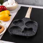 Patelnia do Jajek 19cm Patelnia marmurowa GAZ indukcja Różne Kształty do omletów i placków, kwadratowa, do zmywarki