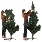 CHOINKA SZTUCZNA JAK ŻYWA 220 cm JODŁA GĘSTA PIĘKNA STABILNA PREMIUM STOJAK 201 - 220 cm zielony