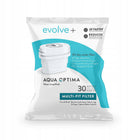 Wkład filtr Aqua Optima Evolve+ 12 szt do brita maxtra dafi unimax aquaphor biały