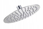 Okrągła deszczownica natryskowa cienka prysznicowa ruchoma slim stal 20cm głowica do kąpieli, element armatury
