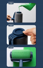 Paint Roller zestaw malarski niekapiący wałek do malowania ścian kuweta, szerokość 9 cm, remont, odświeżanie wnętrz