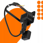 Halogen LED Naświetlacz z Czujnikiem Ruchu Zmierzchu 20W IP65 lampa PIR reflektor do ogrodu, 1600 lm, 4500 K, światło