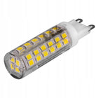 6x żarówka LED G9 8W biały ciepły 2700K 230V 500lm do żyrandoli rurkowe źródło światła do opraw oświetleniowych