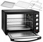 Piekarnik elektryczny termoobieg rożno grill kerch corda 48l 2000W 48 l 2000 w czarny