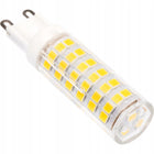 4x Żarówka LED kapsułka mini G9 7W = 60W 3000K ciepła barwa 230V lumiled źródło światła do lampy, jasność 670 lm