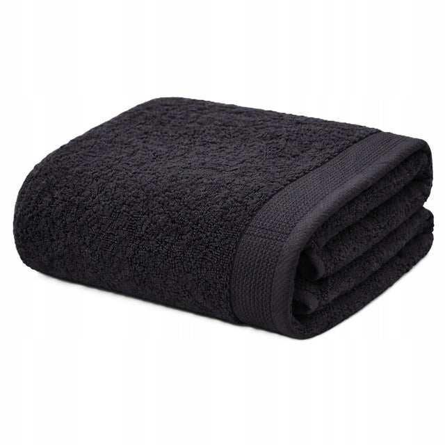 Ręcznik kąpielowy 70x140 100% bawełna duży chłonny hotelowy 420g tekstylia łazienkowe z haftem, do łazienki