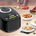 Multicooker tefal sphericoo ryżowar 16 przepisów garnek elektryczny 5 l 820 w czarny