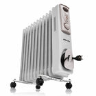 Czeski Grzejnik olejowy Riwall 2500W biały NA GĘSTY OLEJ OLEJAK 13-ŻEBEREK 550 mm 520 mm grzewcza