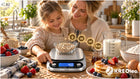 Precyzyjna waga kuchenna 5000g i 0,1g wyświetlacz LCD jubilerska baterie do odmierzania składników, tarowanie