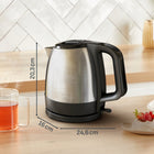 Czajnik elektryczny tefal Inox Express 1,2l 2000W stal nierdzewna 1.2 l 2000 w srebrny/szary metal, tworzywo sztuczne
