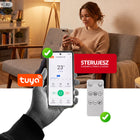 KURTYNA POWIETRZNA TERMOWENTYLATOR GRZEJNIK ELEKTRYCZNY 2000W PILOT + Wi-Fi z nagrzewnicą elektryczną 2000 W