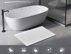 Mata Łazienkowa Diatomitowa szybkoschnąca Kamienna 60x40 + Tacka 20x10 cm dywanik do kąpieli, chłonny podkład pod