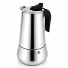 Kawiarka do parzenia kawy stalowa zaparzacz 450 ml czajnik dzbanek kamille na indukcję, moka, espresso, 9 filiżanek