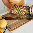 NÓŻ JAPOŃSKI SANTOKU Solidny Ostry PROFESJONALNY Starke Pro Silva 18 cm do krojenia mięsa, warzyw i ryb, stalowe