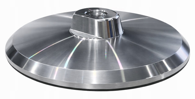 Aluminiowy uchwyt dysk z rzepem do padów tarcz polerskich 125mm M14 premium talerz podporowy do polerki samochodowej, adapter gwintowany