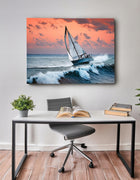 Fotoobraz z Twoim zdjęciem na płótnie 30x40 kreator własna fotografia, dekoracja ścienna do salonu, druk cyfrowy