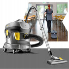 Odkurzacz jednofunkcyjny T 11/1 Classic Karcher przemysłowy do sprzątania, zbiornik 11 l, lekki 3,8 kg, przepływ 40