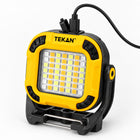Lampka latarka mocna lampa 49x LED robocza z magnesem statyw wielofunkcyjna naświetlacz warsztatowy 2000 lm IP65 20 w