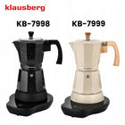 Kawiarka elektryczna Klausberg KB-7999 Moka 6 espresso 500W on/off Beżowa 300 ml 500 w beżowy aluminium, tworzywo