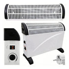 Grzejnik Elektryczny Konwektorowy 2000W Farelka Energooszczędny Termostat 53 mm 38 mm grzewcza biały