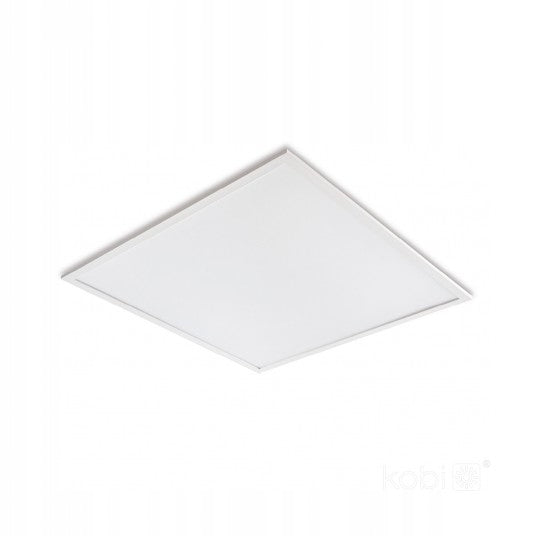 Panel LED 40W 60x60cm plafon lampa sufitowa podtynkowy podwieszany 3000K oprawa 4000 lm, ciepła barwa, zintegrowane