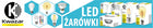 10x Żarówka LED SMD GU10 1W=15W 100lm barwa neutralna premium reflektorowa do punktowego oświetlenia, białe światło
