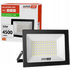 Halogen Naświetlacz Lampa LED 50W 4500 lm IP65 4000K Eco Line SuperLED reflektor zewnętrzny do ogrodu, garażu i