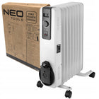 NEO grzejnik olejowy elektryczny termostat 2000 w 9 żeber żeberkowy olejak kaloryfer do dogrzewania pomieszczeń