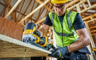DeWALT Wyrzynarka akumulatorowa z uchwytem za korpus 18V BL body DCS335N pilarka do drewna i metalu, brzeszczot z