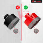 OTWORNICA DIAMENTOWA KORONKA DO GRESU PŁYTEK ZESTAW OTWORNIC 6-68MM+ADAPTER wiertło beton cegła ceramika kamień stal