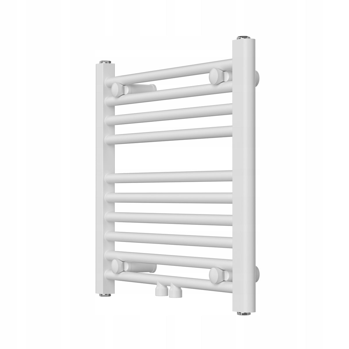 Grzejnik łazienkowy drabinka wodny Carat 480x550 215 Wat Biały Mat 550 mm 480 mm grzewcza
