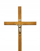 Krzyż na cmentarz drewniany jasny 170cm x 51cm nagrobny, grobowy, symbol pamięci dla zmarłych