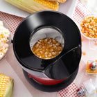 Maszynka maszyna urządzenie do robienia popcornu domowa 1200W automatyczna prażarka do kukurydzy beztłuszczowa z miarką