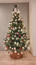Choinka Pe Jak Prawdziwa 100% PE 220cm świerk 201 - 220 cm zielony