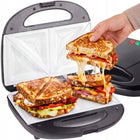 Opiekacz toster do kanapek ceramiczny do chrupiących tostów sandwich 750 w nominalna czarny
