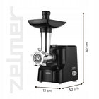 Maszynka do mielenia mięsa maszyna elektryczna zelmer 1500W 1,8KG/MIN nominalna czarny