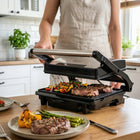 Grill Elektryczny do Tostów Mięsa Warzyw 2100W Opiekacz Składany Camry nominalna