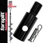 Adapter do mieszadła - Mieszadło M14 > Wiertło do gleby 20 mm / świder akcesorium do wiertnicy spalinowej, wiercenie