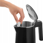 Elegancki Czajnik Elektryczny Sencor SWK 0156BK 1Litr 1500W stix 360 Czarny 1 l 1500 w metal, tworzywo sztuczne