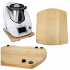 Podstawka deska pod thermomix termomiks TM6 TM5 polska produkcja drewno BUK podkładka do robota kuchennego, 31 × 34,5 cm