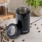 Młynek do kawy elektryczny do mielenia mocny orzechów przypraw grinder 200W 50 g metal, szkło