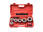 GEKO GWINTOWNICA NARZYNKA DO RUR HYDRAULICZNA NASADKI 6 SZTUK 1/4"-1,1/4"