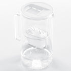 Szklany dzbanek filtrujący Wessper D2 Borosilicate 3l biały + 2x filtr