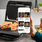 Grill elektryczny Optigrill+ GC7178 + SET ACC 2000 w gofry nominalna