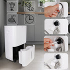 Osuszacz powietrza eberg pochłaniacz wilgoci 60L/24h +WiFi +timer+higrostat 800 w